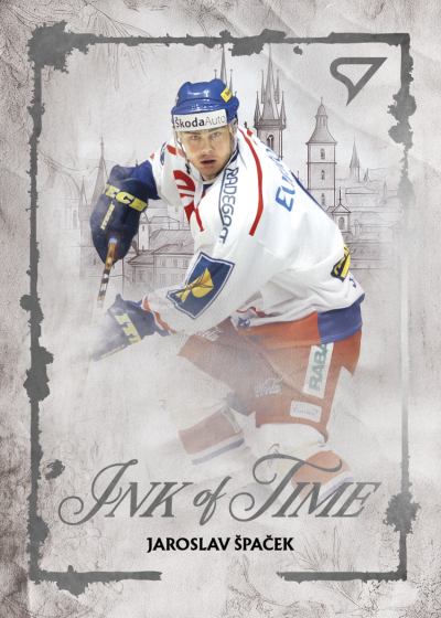 Špaček Jaroslav 2026 Hokejové Česko Ink of Time #IT-3