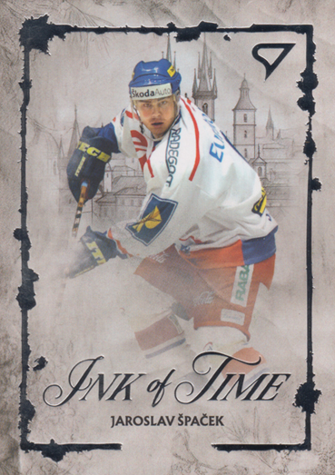 Špaček Jaroslav 2026 Hokejové Česko Ink of Time #IT-3