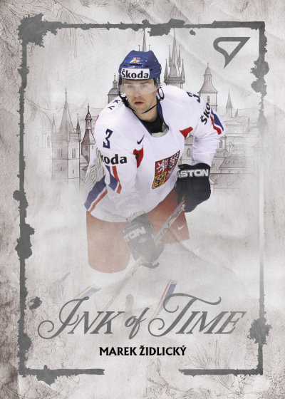 Židlický Marek 2026 Hokejové Česko Ink of Time #IT-4