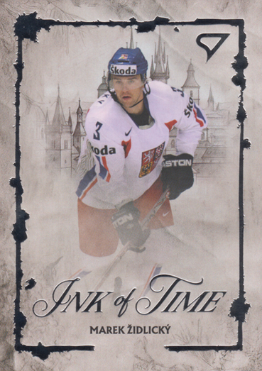 Židlický Marek 2026 Hokejové Česko Ink of Time #IT-4