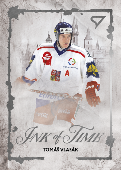Vlasák Tomáš 2026 Hokejové Česko Ink of Time #IT-9