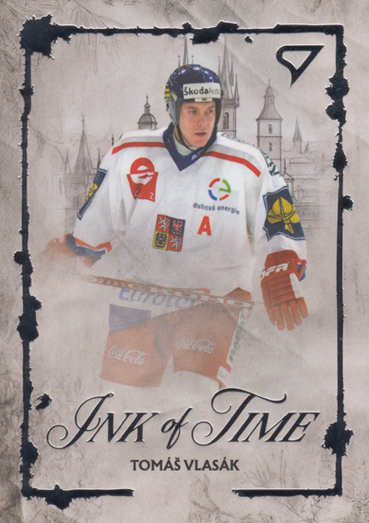 Vlasák Tomáš 2026 Hokejové Česko Ink of Time #IT-9