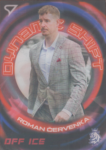 Červenka Roman 2026 Hokejové Česko Dynamic Shift #DS-08