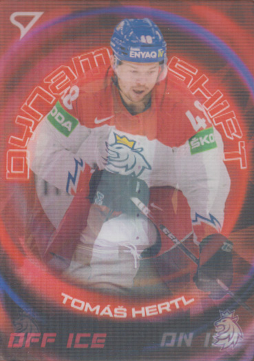 Hertl Tomáš 2026 Hokejové Česko Dynamic Shift #DS-09