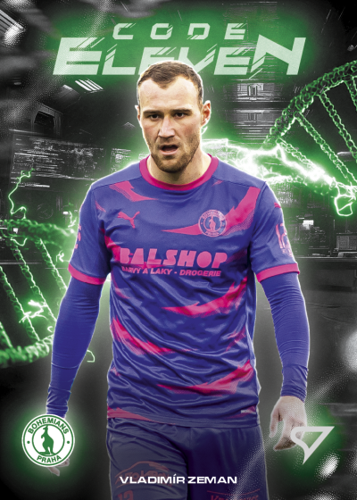 Zeman Vladimír 25-26 Chance Liga Code Eleven #CE-21