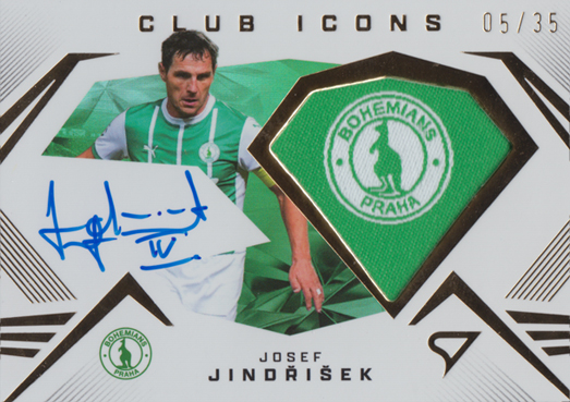 Jindřišek Josef 24-25 Chance Liga Club Icons Auto Patch #CIS-JJ