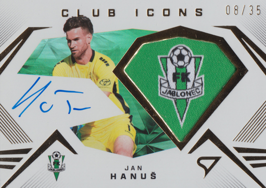 Hanuš Jan 24-25 Chance Liga Club Icons Auto Patch #CIS-JH