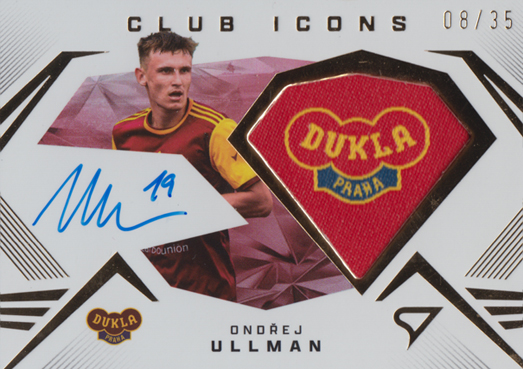 Ullman Ondřej 24-25 Chance Liga Club Icons Auto Patch #CIS-OU