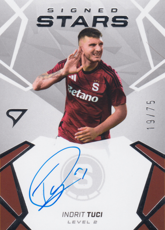 Tuci Indrit 24-25 Chance Liga Signed Stars Level 2 #SL2-IT