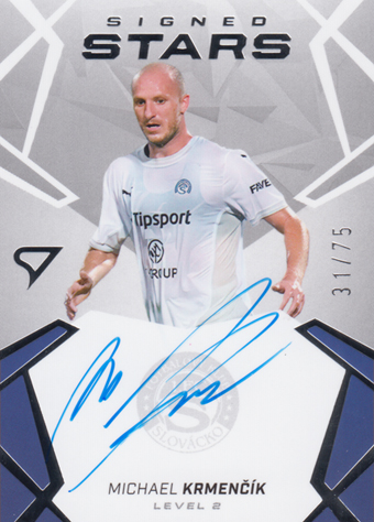 Krmenčík Michael 24-25 Chance Liga Signed Stars Level 2 #SL2-MK