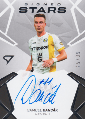 Dancák Samuel 24-25 Chance Liga Signed Stars Level 1 #SL1-DA