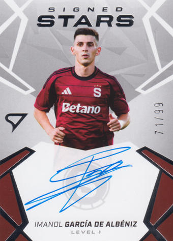 García Imanol 24-25 Chance Liga Signed Stars Level 1 #SL1-IG