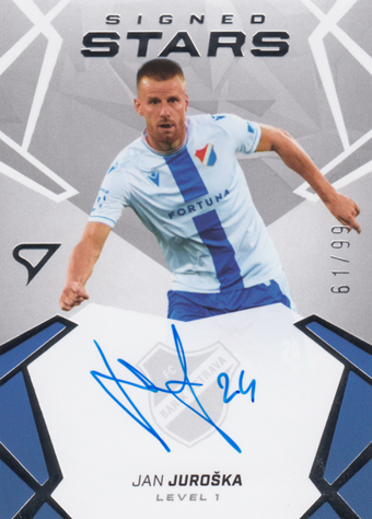 Juroška Jan 24-25 Chance Liga Signed Stars Level 1 #SL1-JJ