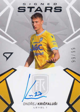 Krišfaluši Ondřej 24-25 Chance Liga Signed Stars Level 1 #SL1-KR