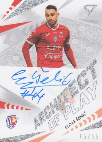 Šehić Eldar 24-25 Chance Liga Architect of Play Silver Auto #APS-ES