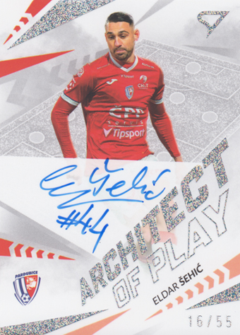 Šehić Eldar 24-25 Chance Liga Architect of Play Silver Auto #APS-ES