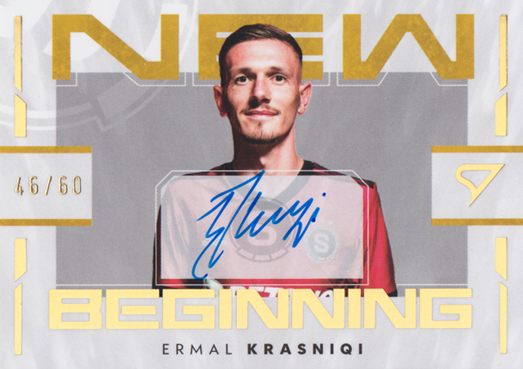 Krasniqi Ermal 24-25 Chance Liga New Beginning Auto #NBS-EK