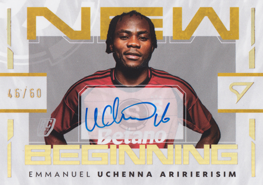 Uchenna Emmanuel 24-25 Chance Liga New Beginning Auto #NBS-EU
