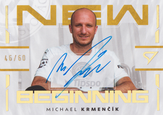 Krmenčík Michael 24-25 Chance Liga New Beginning Auto #NBS-MK