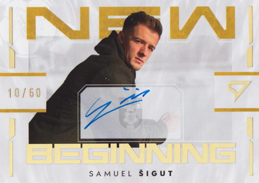 Šigut Samuel 24-25 Chance Liga New Beginning Auto #NBS-SS