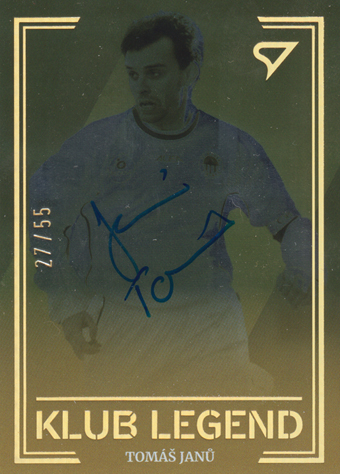Janů Tomáš 24-25 Chance Liga Klub Legend Auto Limited #KL38