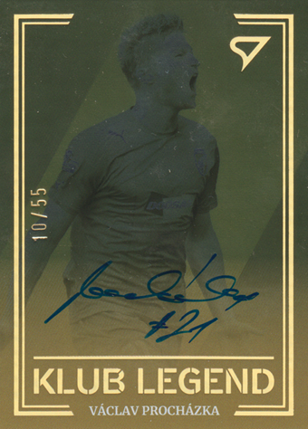 Procházka Václav 24-25 Chance Liga Klub Legend Auto Limited #KL41