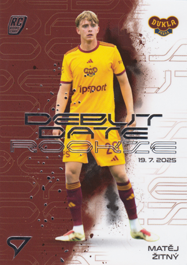 Žitný Matěj 25-26 Chance Liga Debut Date Rookie #DR-14