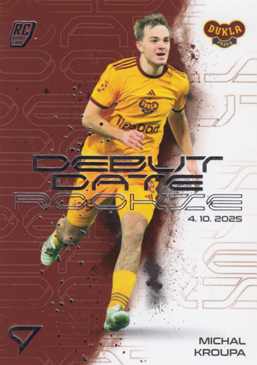 Kroupa Michal 25-26 Chance Liga Debut Date Rookie #DR-15