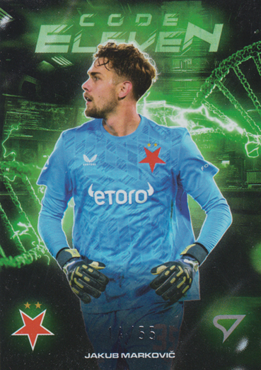 Markovič Jakub 25-26 Chance Liga Code Eleven Green #CE-01
