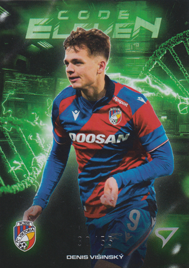 Višinský Denis 25-26 Chance Liga Code Eleven Green #CE-06