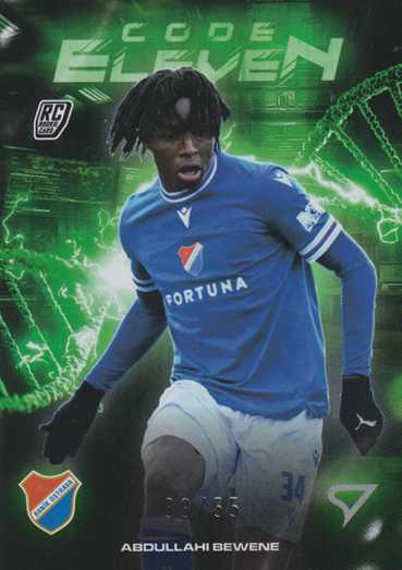 Bewene Abdullahi 25-26 Chance Liga Code Eleven Green #CE-08