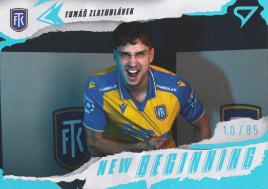 Zlatohlávek Tomáš 25-26 Chance Liga New Beginning Blue #NB-15