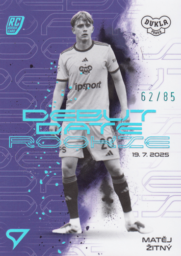 Žitný Matěj 25-26 Chance Liga Debut Date Rookie Purple #DR-14