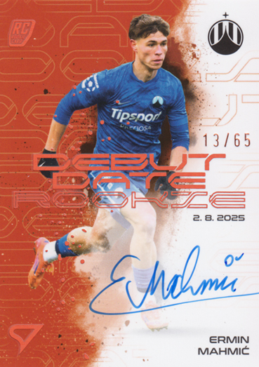 Mahmić Ermin 25-26 Chance Liga Debut Date Rookie Copper Auto #DRS-EM