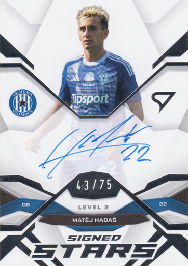Hadaš Matěj 25-26 Chance liga Signed Stars Level 2 #SL2-MH