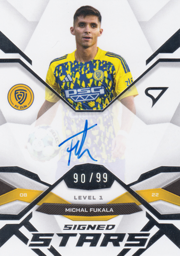 Fukala Michal 25-26 Chance liga Signed Stars Level 1 #SL1-MF