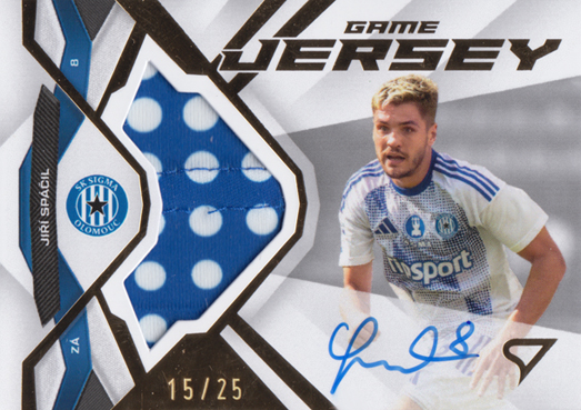 Spáčil Jiří 25-26 Chance Liga Game Jersey Auto #GJS-SP
