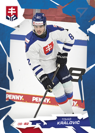 Královič Tomáš 2026 Hokejové Slovensko Blue #12
