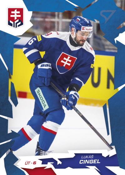 Cingel Lukáš 2026 Hokejové Slovensko Blue #18