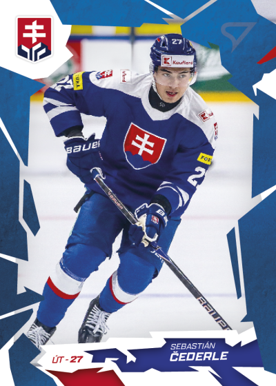 Čederle Sebastián 2026 Hokejové Slovensko Blue #21