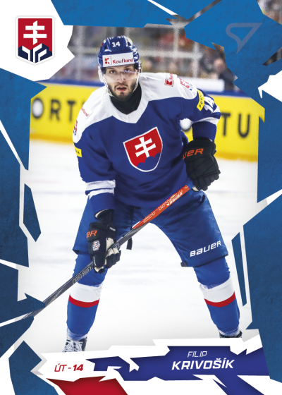 Krivošík Filip 2026 Hokejové Slovensko Blue #32