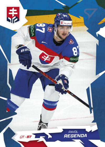 Regenda Pavol 2026 Hokejové Slovensko Blue #40