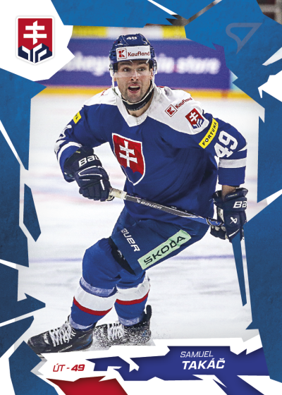 Takáč Samuel 2026 Hokejové Slovensko Blue #44
