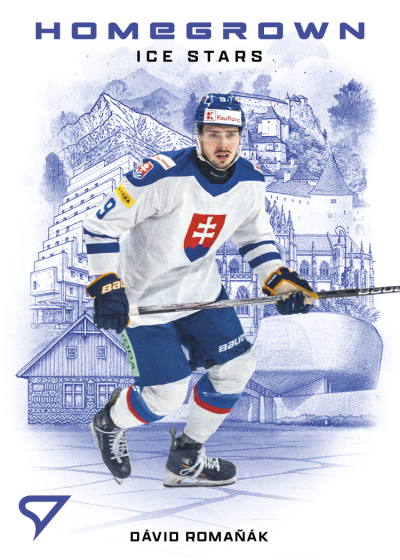 Romaňák Dávid 2026 Hokejové Slovensko Homegrown Ice Stars #HS-09