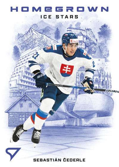 Čederle Sebastián 2026 Hokejové Slovensko Homegrown Ice Stars #HS-11