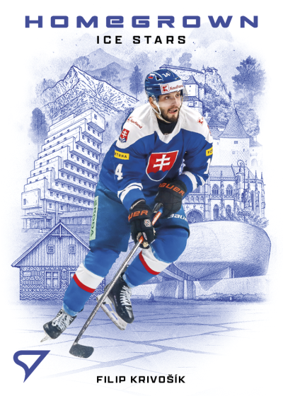 Krivošík Filip 2026 Hokejové Slovensko Homegrown Ice Stars #HS-14