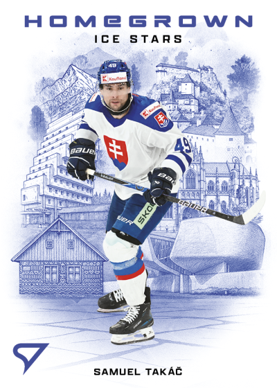 Takáč Samuel 2026 Hokejové Slovensko Homegrown Ice Stars #HS-18