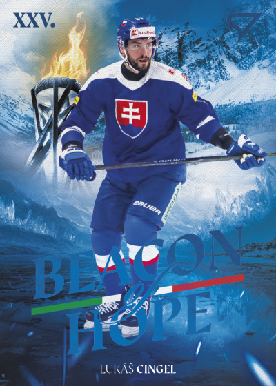 Cingel Lukáš 2026 Hokejové Slovensko Beacon of Hope #BH-15