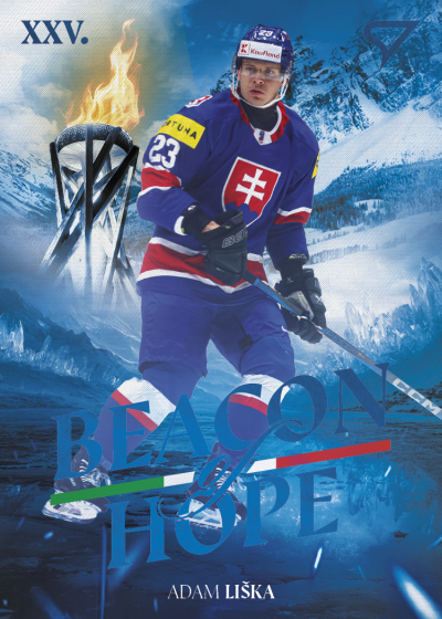 Liška Adam 2026 Hokejové Slovensko Beacon of Hope #BH-19