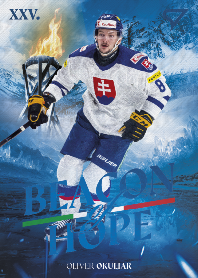 Okuliar Oliver 2026 Hokejové Slovensko Beacon of Hope #BH-20